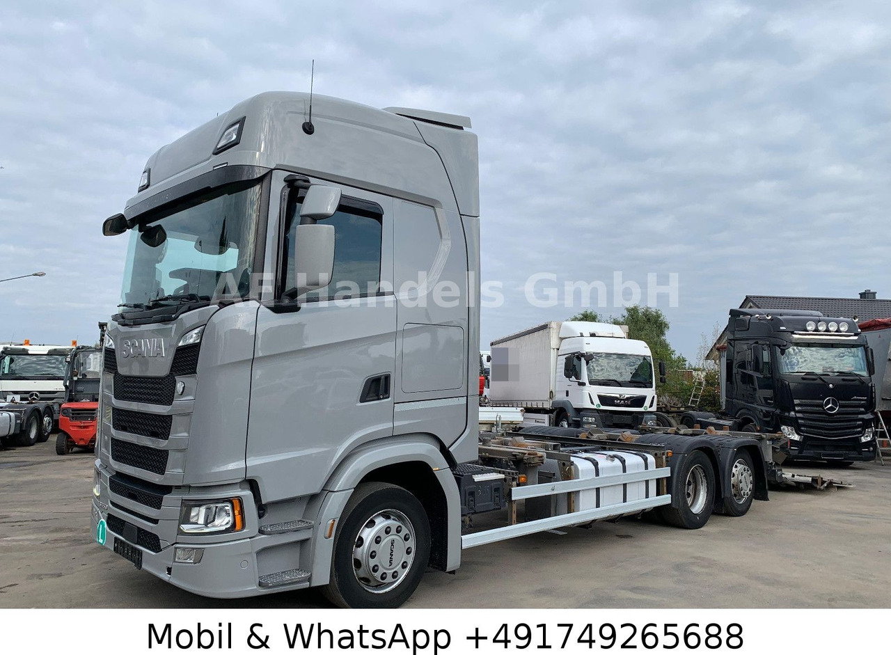 Scania S450 HighLine BDF *Retarder/Lenk+Lift/Multi/LBW - شاحنات الحاويات/ جسم علوي قابل للتغيير شاحنة: صور 3 Scania S450 HighLine BDF *Retarder/Lenk+Lift/Multi/LBW - شاحنات الحاويات/ جسم علوي قابل للتغيير شاحنة: صور 3