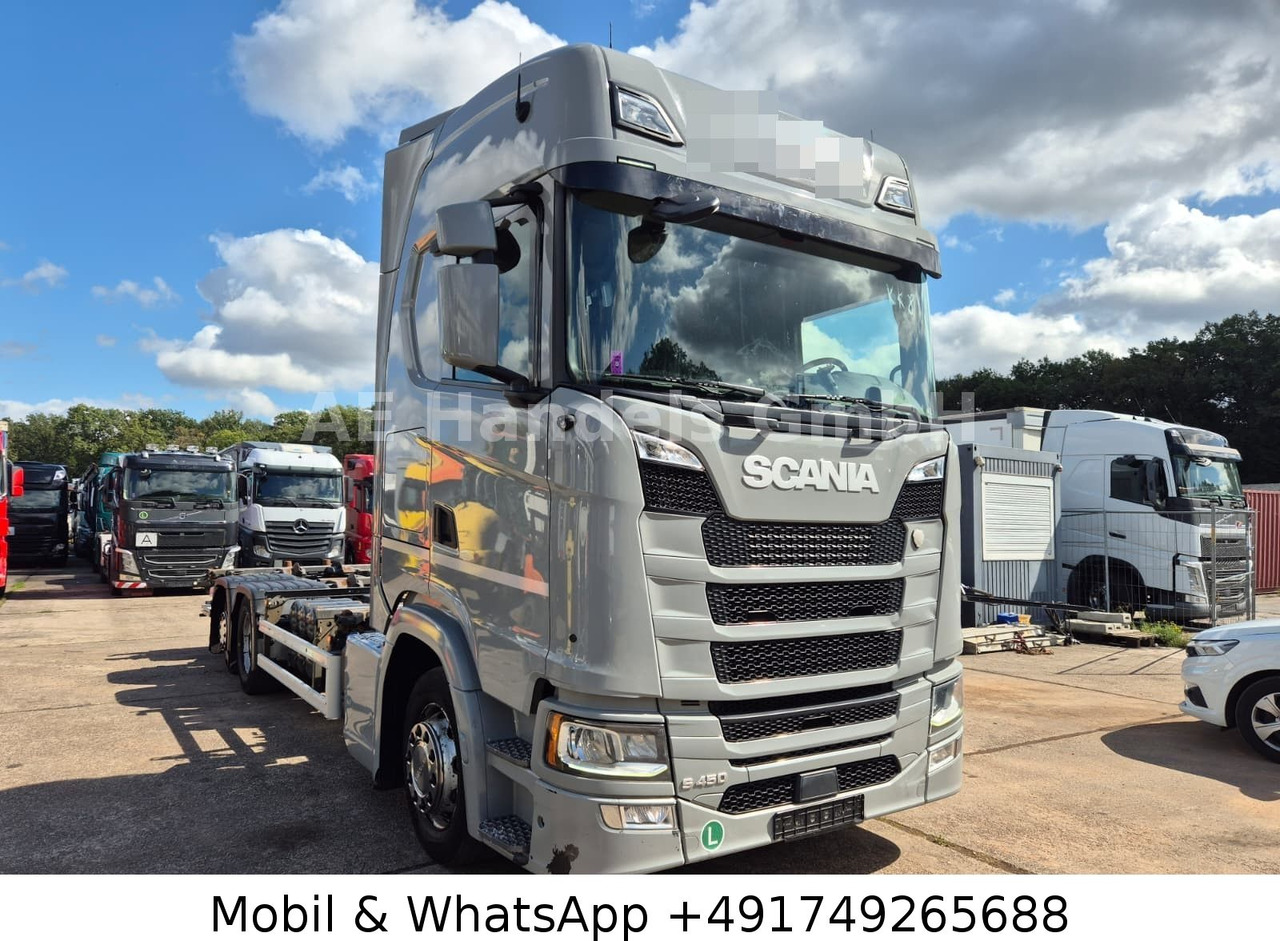 Scania S450 HighLine BDF *Retarder/Lenk+Lift/Multi/LBW - شاحنات الحاويات/ جسم علوي قابل للتغيير شاحنة: صور 1 Scania S450 HighLine BDF *Retarder/Lenk+Lift/Multi/LBW - شاحنات الحاويات/ جسم علوي قابل للتغيير شاحنة: صور 1