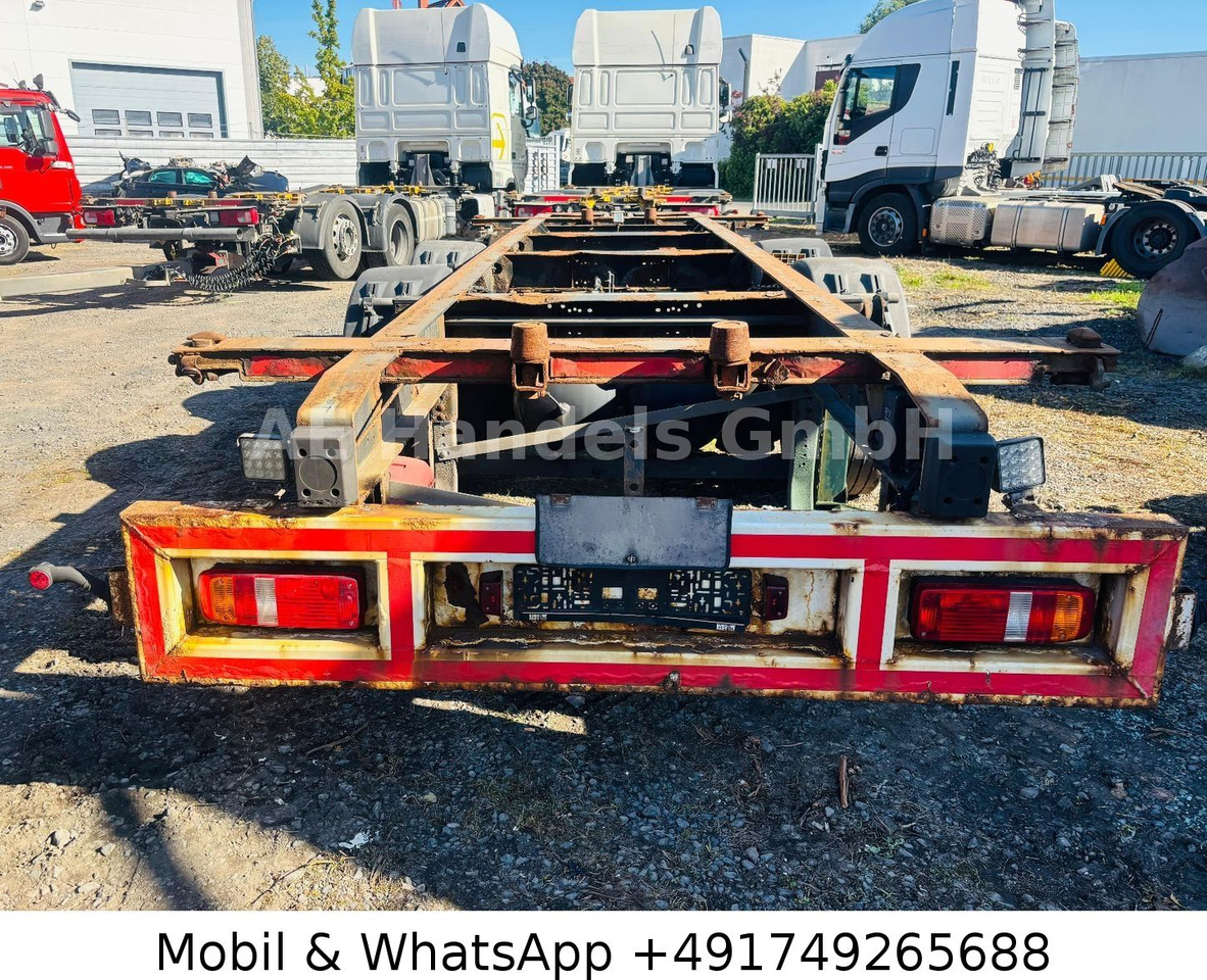 Schmitz Cargobull ZWF 18/L Tandem BDF Tiefgekoppelt*Scheibenbremse - الشاسية مقطورة: صور 4 Schmitz Cargobull ZWF 18/L Tandem BDF Tiefgekoppelt*Scheibenbremse - الشاسية مقطورة: صور 4