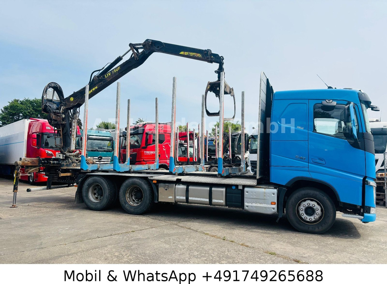 Volvo FH 540 BL 6x4 Tajfun LIV-150K *Retarder/Exte/ACC - شاحنة قطع الأشجار, شاحنة كرين: صور 2 Volvo FH 540 BL 6x4 Tajfun LIV-150K *Retarder/Exte/ACC - شاحنة قطع الأشجار, شاحنة كرين: صور 2