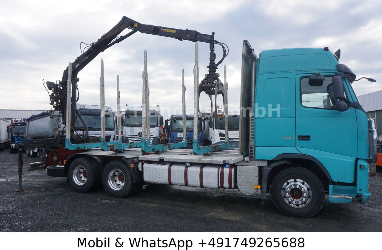 Volvo FH 540 Globe BL 6x4 Hiab 115z-80 *VEB+/AHK - شاحنة قطع الأشجار, شاحنة كرين: صور 2 Volvo FH 540 Globe BL 6x4 Hiab 115z-80 *VEB+/AHK - شاحنة قطع الأشجار, شاحنة كرين: صور 2
