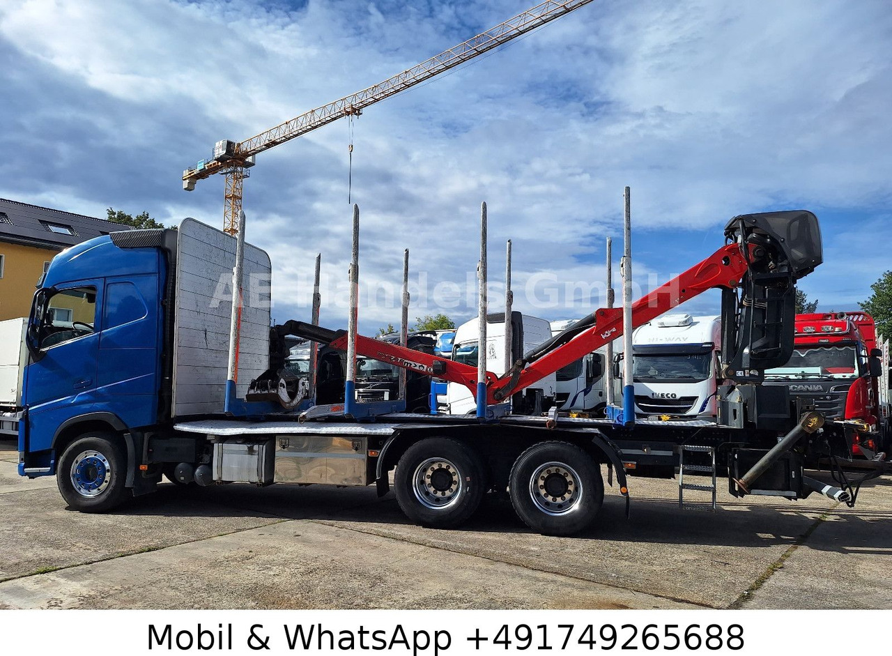 Volvo FH 540 Globe BL 6x4 Palfinger M12L80 *Retarder - شاحنة قطع الأشجار, شاحنة كرين: صور 4 Volvo FH 540 Globe BL 6x4 Palfinger M12L80 *Retarder - شاحنة قطع الأشجار, شاحنة كرين: صور 4
