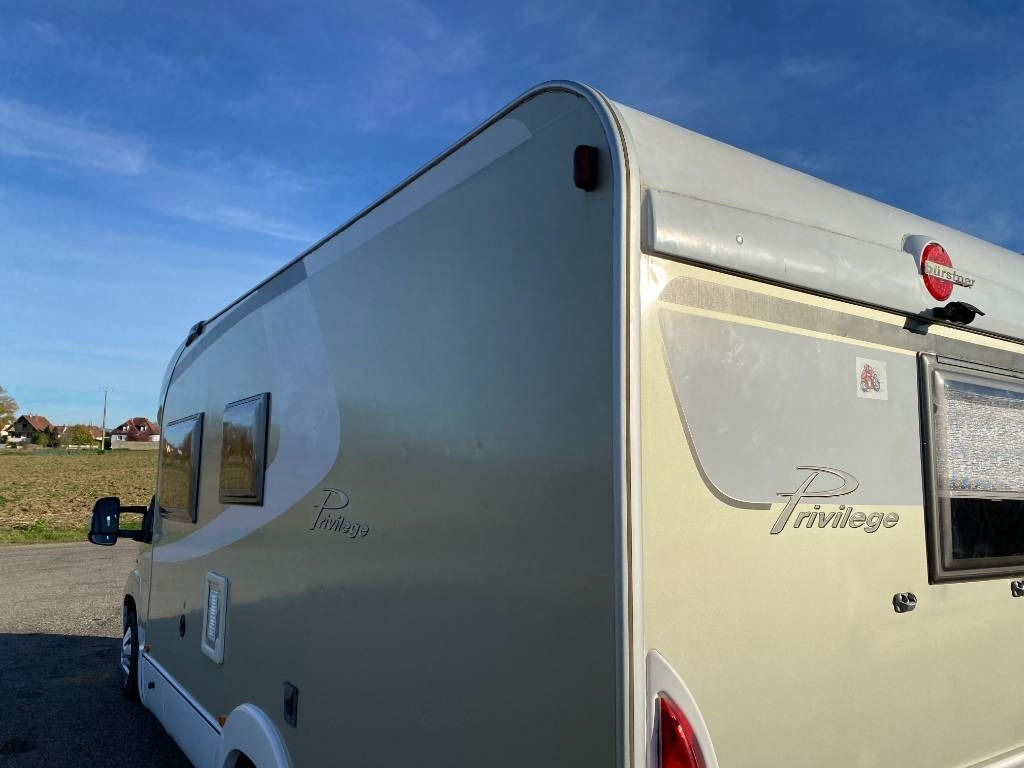 موتر هوم شبه متكامل Fiat BURSTNER Privilège T615-DUCATO 130 M/Jet endommagé: صور 35