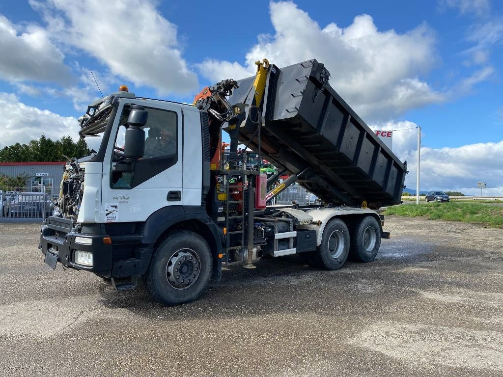 Iveco TRAKKER 410/EEV -PALFINGER PK13001-T18 endommagé - شاحنة ذات الخطاف: صور 3 Iveco TRAKKER 410/EEV -PALFINGER PK13001-T18 endommagé - شاحنة ذات الخطاف: صور 3
