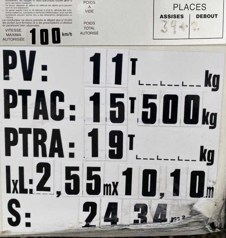 باص النقل بين المدن Otokar ULYSO-T Cummins e6/316Ps endommagé: صور 7 باص النقل بين المدن Otokar ULYSO-T Cummins e6/316Ps endommagé: صور 7