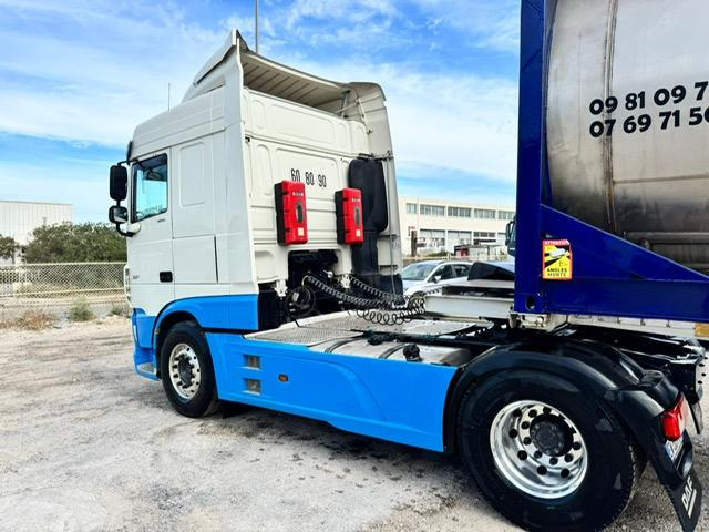 نصف مقطورة صهريج لنقل الكيماويات Fruehauf DAF XF 480 + REMORQUE FRUEHAUF CITERNE 23500€: صور 15