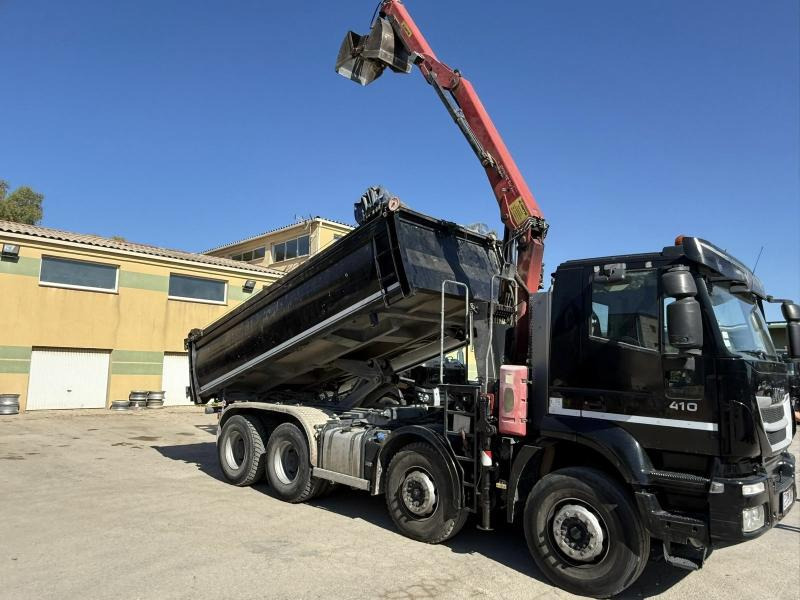 Iveco TRAKKER 410 EEV BI-BENNE GRUE MARREL 8X4 - قلابات: صور 4 Iveco TRAKKER 410 EEV BI-BENNE GRUE MARREL 8X4 - قلابات: صور 4