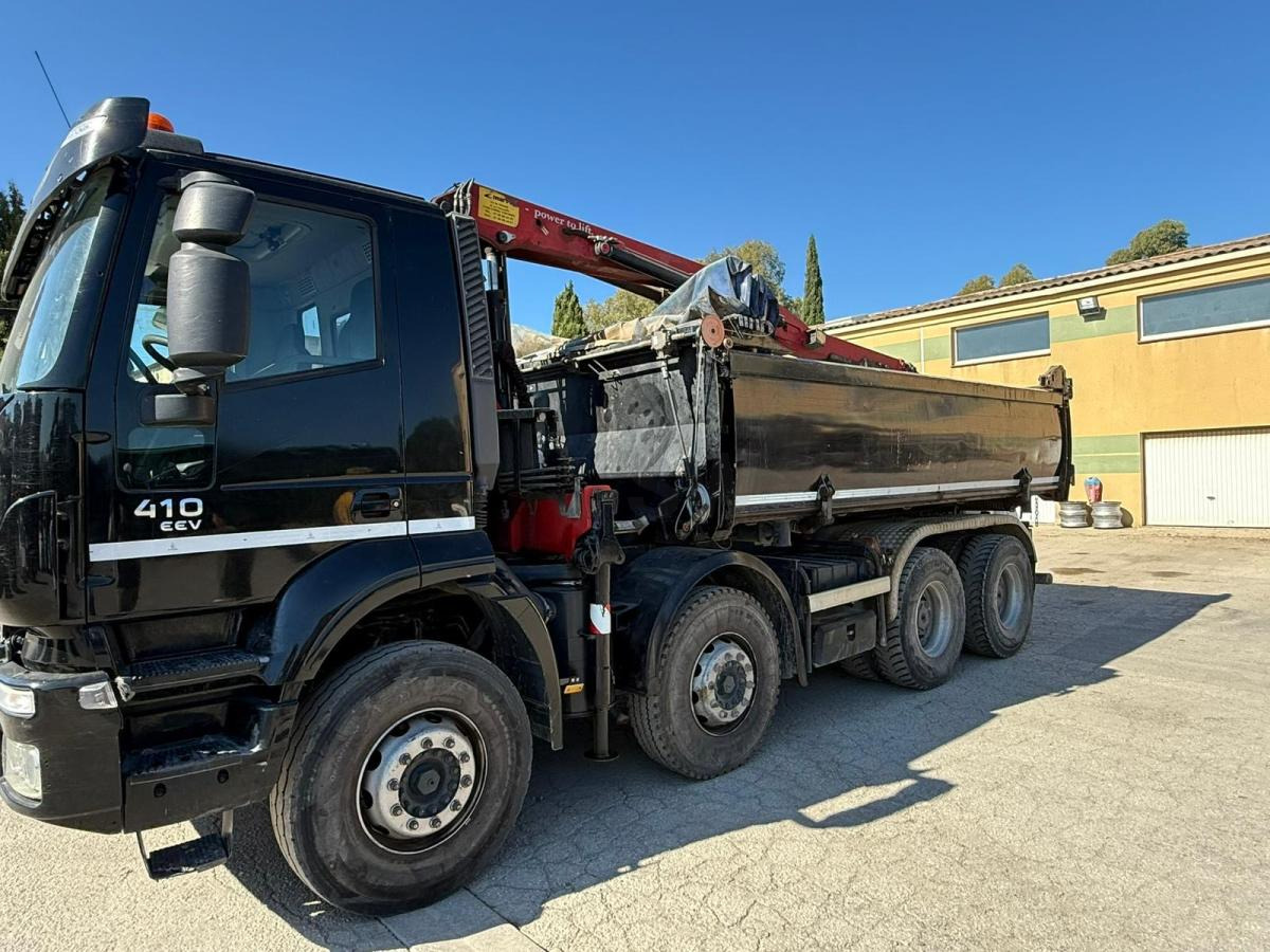 Iveco TRAKKER 410 EEV BI-BENNE GRUE MARREL 8X4 - قلابات: صور 3 Iveco TRAKKER 410 EEV BI-BENNE GRUE MARREL 8X4 - قلابات: صور 3