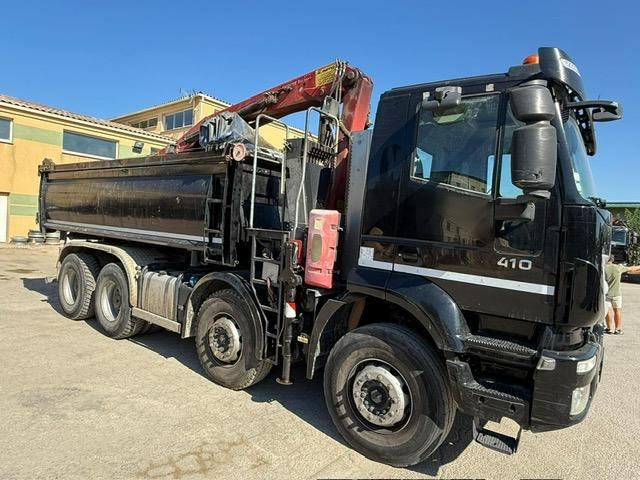 Iveco TRAKKER 410 EEV BI-BENNE GRUE MARREL 8X4 - قلابات: صور 1 Iveco TRAKKER 410 EEV BI-BENNE GRUE MARREL 8X4 - قلابات: صور 1
