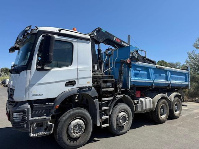 Mercedes AROCS 3243 BI-BENNE GRUE - قلابات, شاحنة كرين: صور 1 Mercedes AROCS 3243 BI-BENNE GRUE - قلابات, شاحنة كرين: صور 1