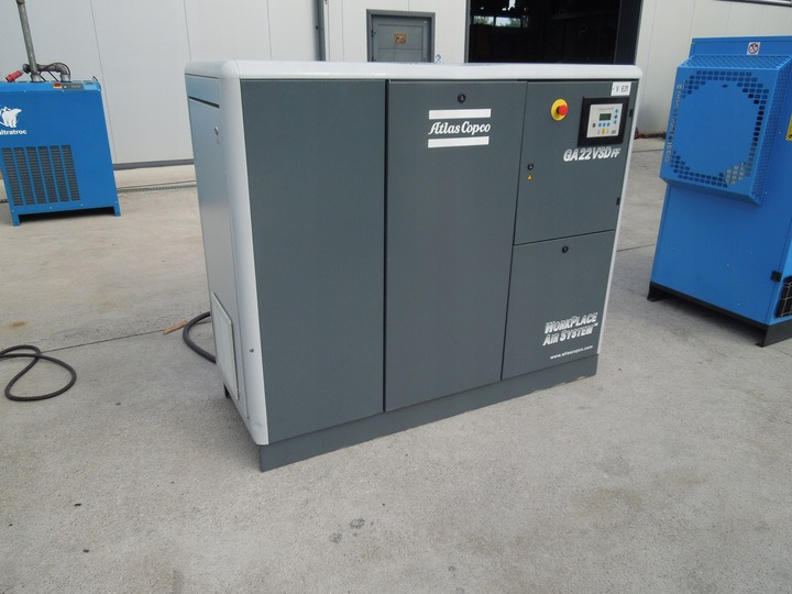 ATLAS COPCO GA22VSDFF - ضاغط الهواء: صور 1 ATLAS COPCO GA22VSDFF - ضاغط الهواء: صور 1