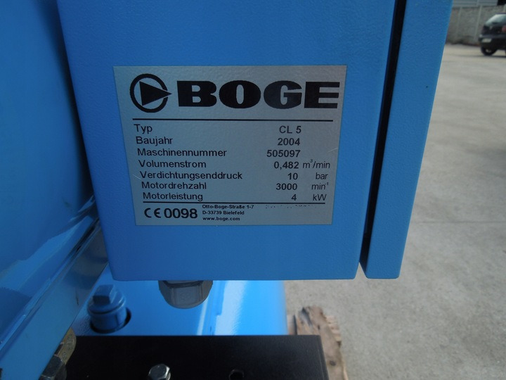 BOGE CL5 - ضاغط الهواء: صور 2 BOGE CL5 - ضاغط الهواء: صور 2
