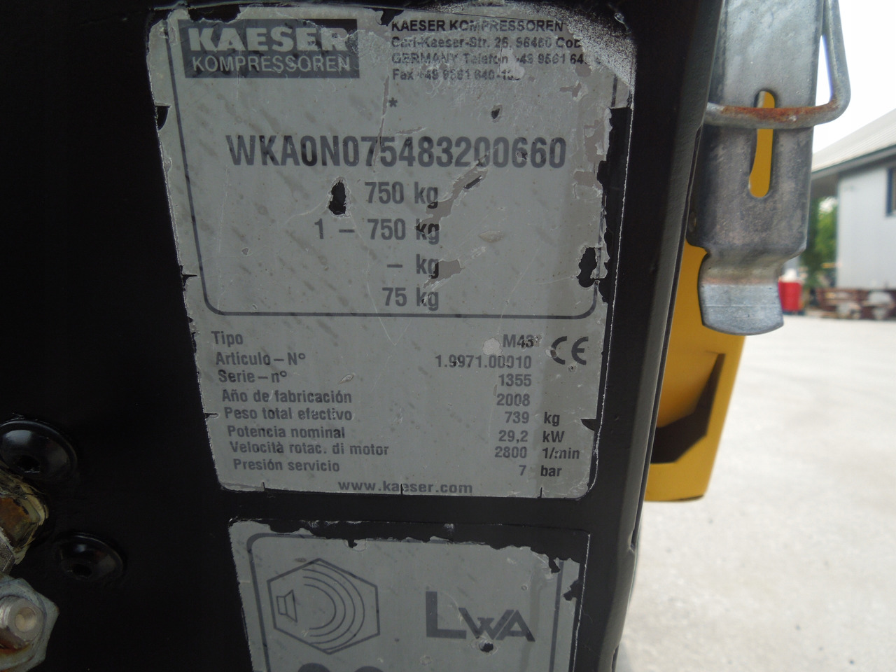 KAESER M43 - ضاغط الهواء: صور 2 KAESER M43 - ضاغط الهواء: صور 2