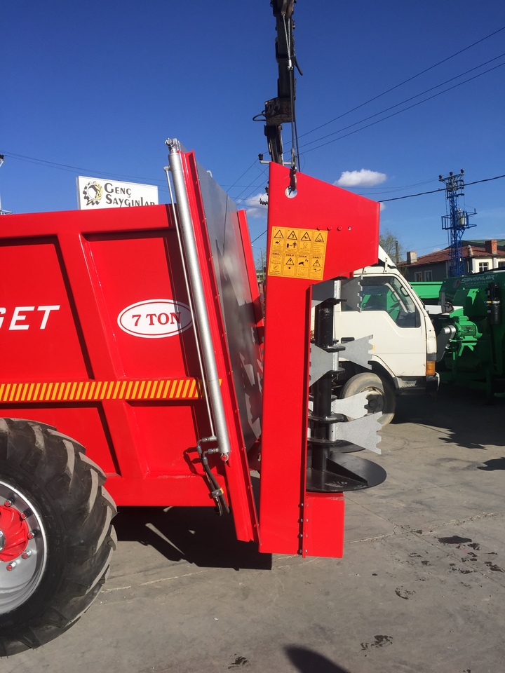 TARGET 5 TON HYDRAULIC PUSH MANURE SPREADER - نثر السماد: صور 5 TARGET 5 TON HYDRAULIC PUSH MANURE SPREADER - نثر السماد: صور 5
