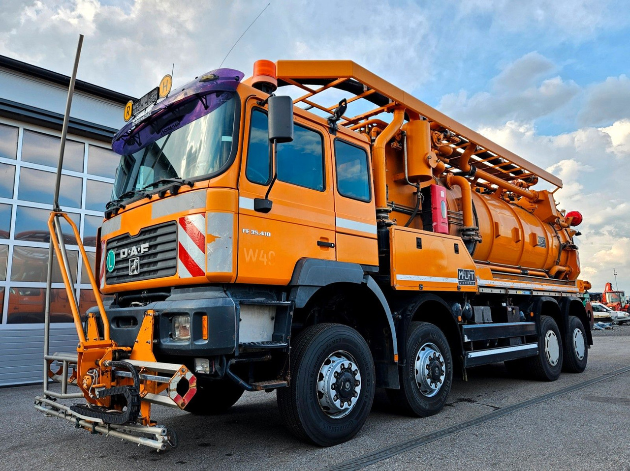 MAN FE35.410 8x6 Assmann Kanalspüler V2A Recycling - فراغ شاحنة: صور 1 MAN FE35.410 8x6 Assmann Kanalspüler V2A Recycling - فراغ شاحنة: صور 1