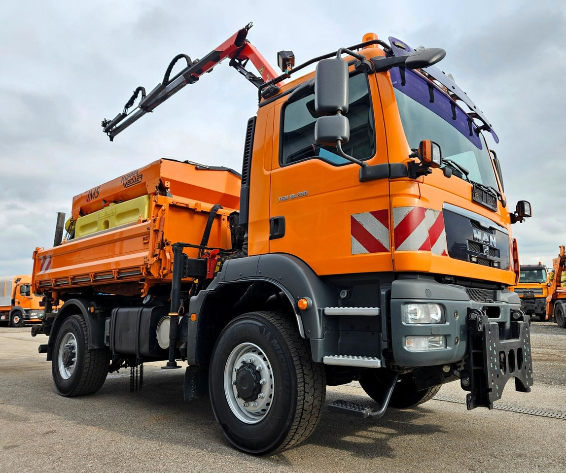 MAN TGM 18.290 4x4 Palfinger PK7001 Kran Funk Euro5 - قلابات, شاحنة كرين: صور 3 MAN TGM 18.290 4x4 Palfinger PK7001 Kran Funk Euro5 - قلابات, شاحنة كرين: صور 3
