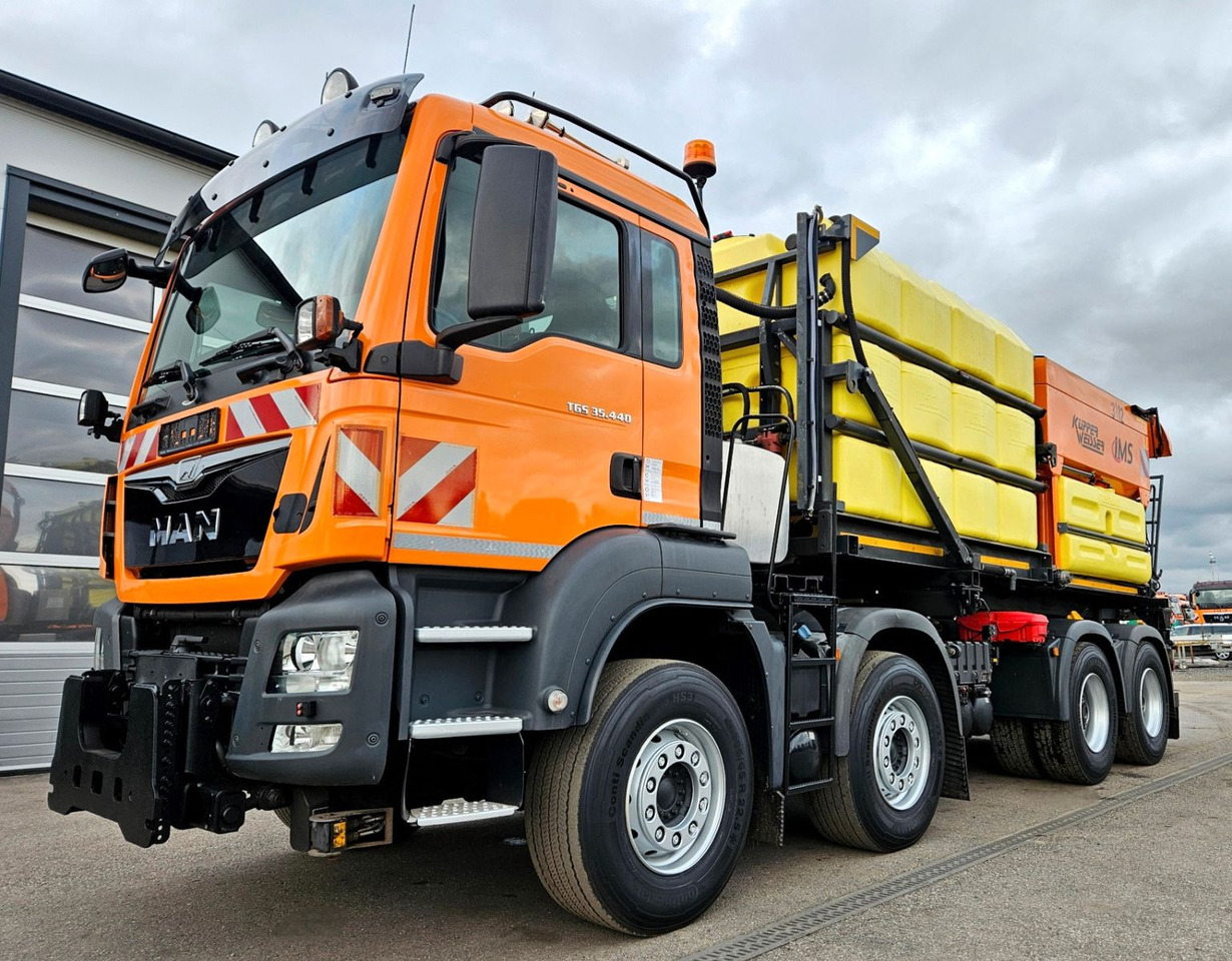 MAN TGS 35.440 8x4 BL Euro6 Winterdienst Streuer - قلابات: صور 1 MAN TGS 35.440 8x4 BL Euro6 Winterdienst Streuer - قلابات: صور 1