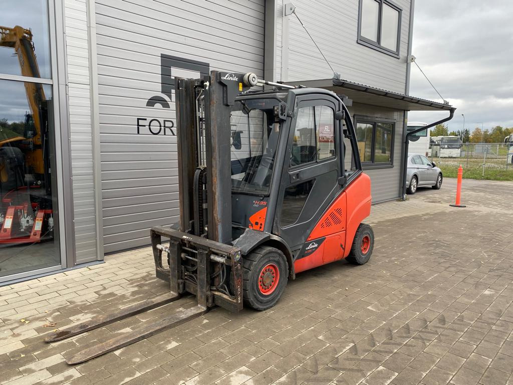 Linde H35D - رافعة شوكية ديزل: صور 1 Linde H35D - رافعة شوكية ديزل: صور 1