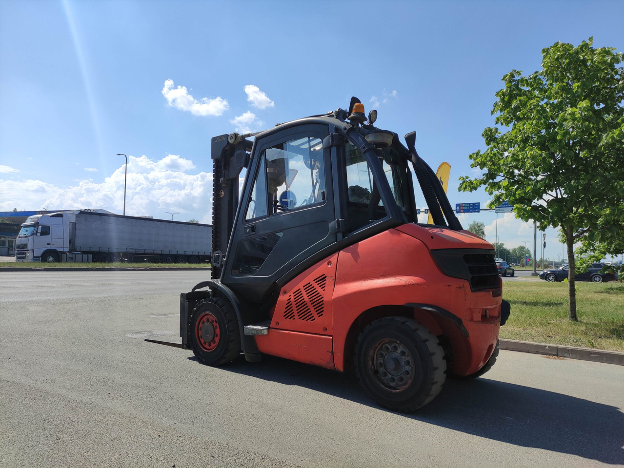 Linde H40D-01 - رافعة شوكية ديزل: صور 3 Linde H40D-01 - رافعة شوكية ديزل: صور 3