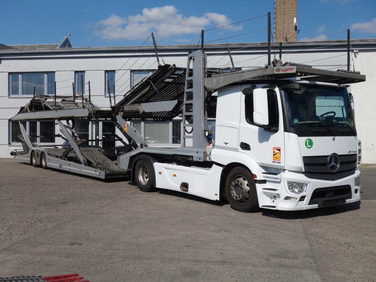 Mercedes-Benz Actros 1846 mit Euro LOHR, VDI Certificate - شاحنة نقل سيارات شاحنة: صور 2 Mercedes-Benz Actros 1846 mit Euro LOHR, VDI Certificate - شاحنة نقل سيارات شاحنة: صور 2