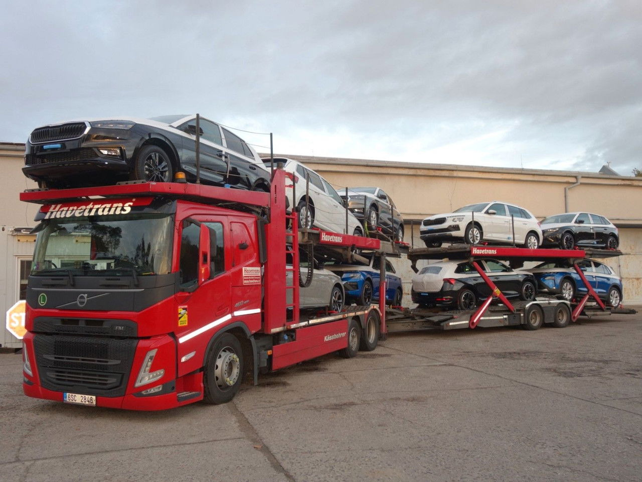 Volvo FM 13 460 6x2 Kässbohrer Metago - Supertrans - شاحنة نقل سيارات شاحنة: صور 2 Volvo FM 13 460 6x2 Kässbohrer Metago - Supertrans - شاحنة نقل سيارات شاحنة: صور 2