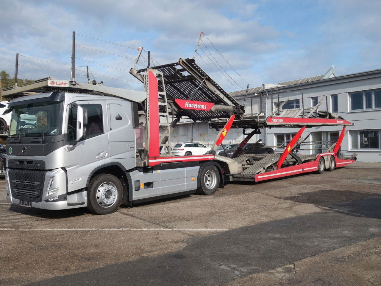 Volvo FM 13 460 Neue, Retarder , Euro Lohr 2018 - شاحنة نقل سيارات شاحنة: صور 2 Volvo FM 13 460 Neue, Retarder , Euro Lohr 2018 - شاحنة نقل سيارات شاحنة: صور 2