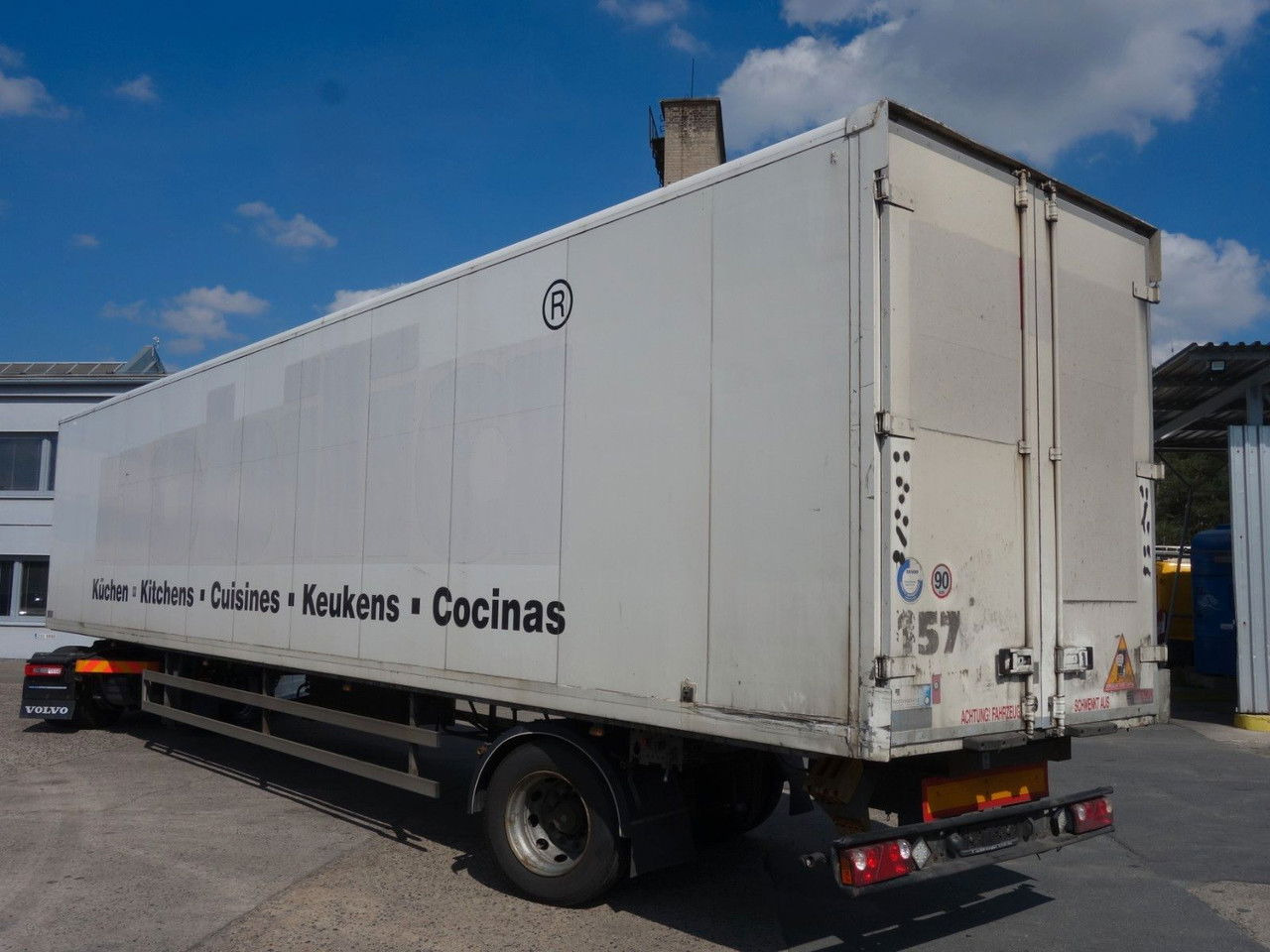 بصندوق مغلق نصف مقطورة WEKA Weka, 1 Achse, Lenkachse 1 Achse, Lenkachse: صور 6 بصندوق مغلق نصف مقطورة WEKA Weka, 1 Achse, Lenkachse 1 Achse, Lenkachse: صور 6