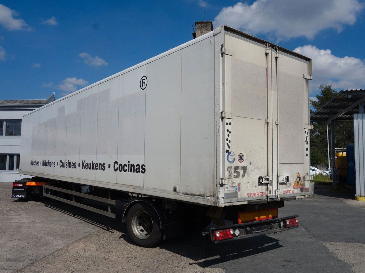 بصندوق مغلق نصف مقطورة WEKA Weka, 1 Achse, Lenkachse 1 Achse, Lenkachse: صور 7 بصندوق مغلق نصف مقطورة WEKA Weka, 1 Achse, Lenkachse 1 Achse, Lenkachse: صور 7