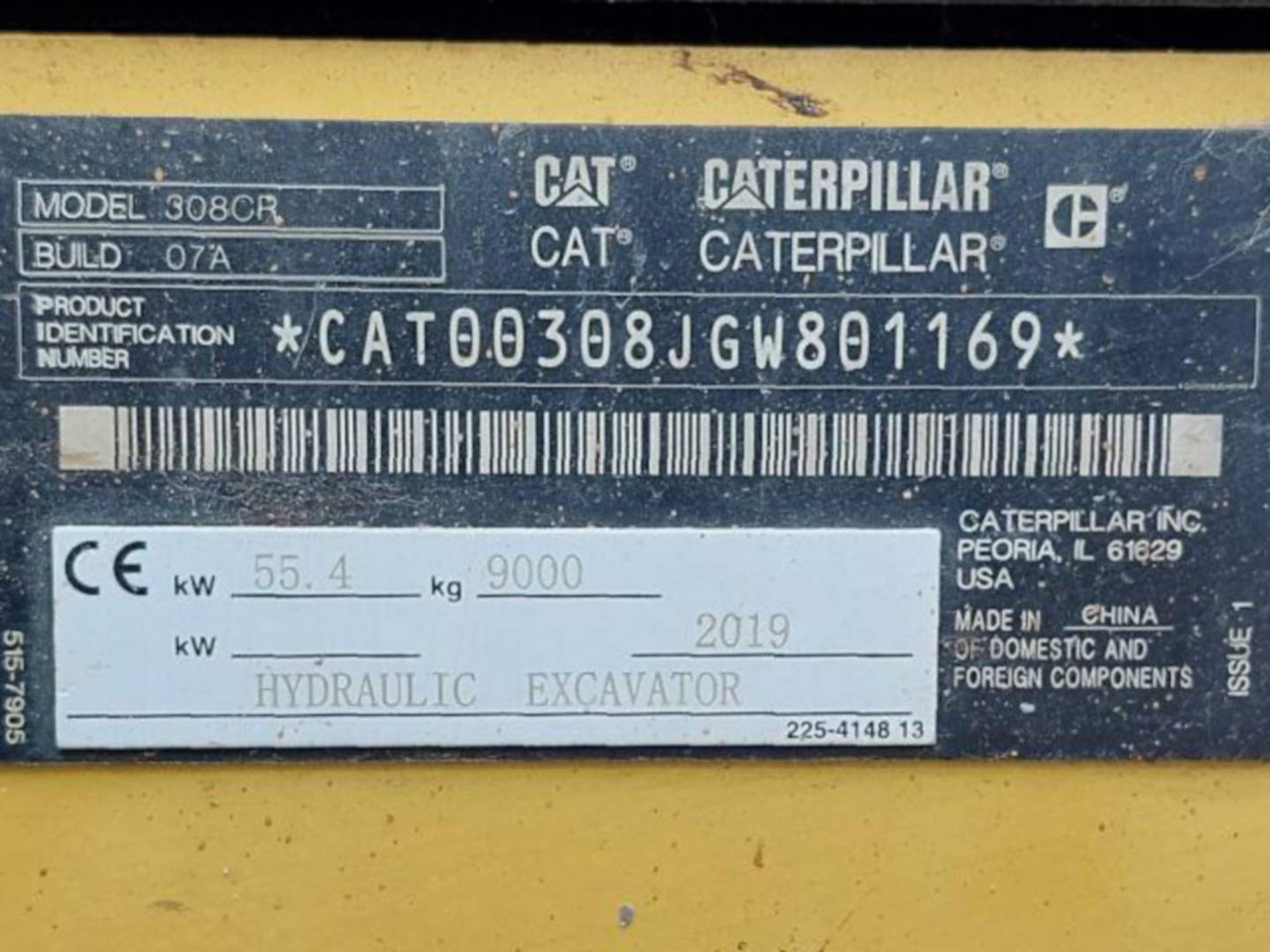 حفارات زحافة CAT 308-07CR: صور 6