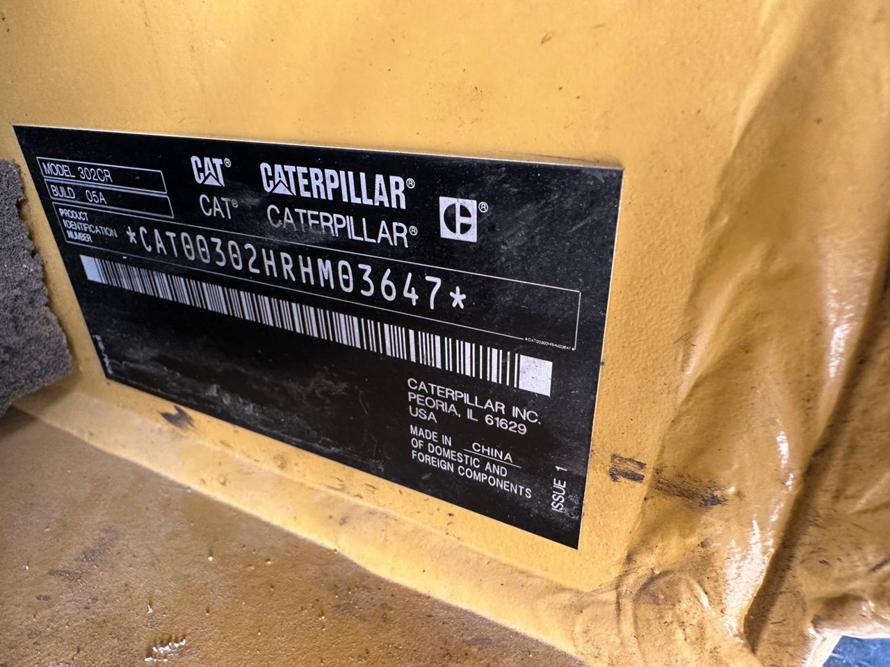حفارات زحافة CAT 302CR: صور 6