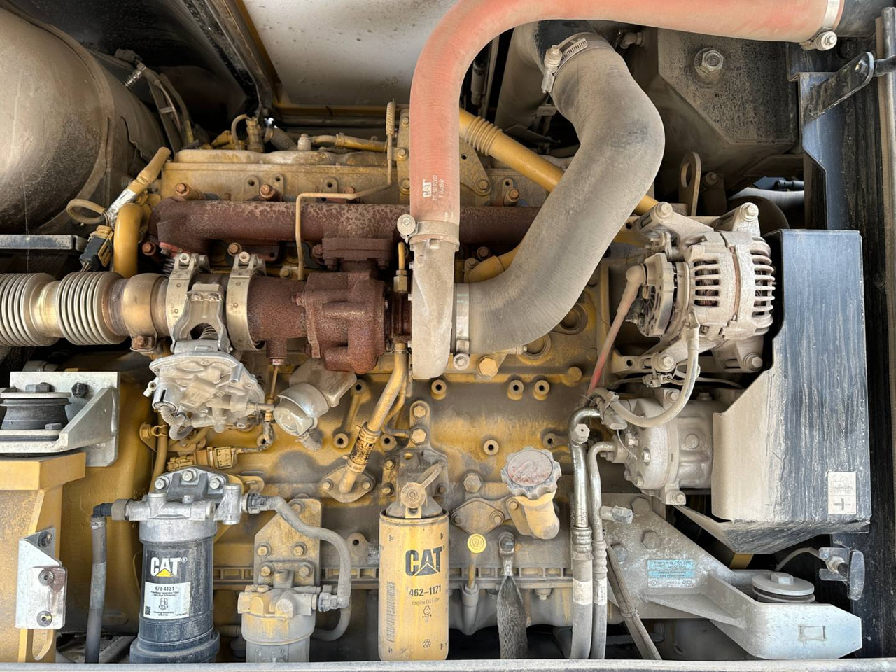 حفارة على عجلات CAT M318F: صور 7