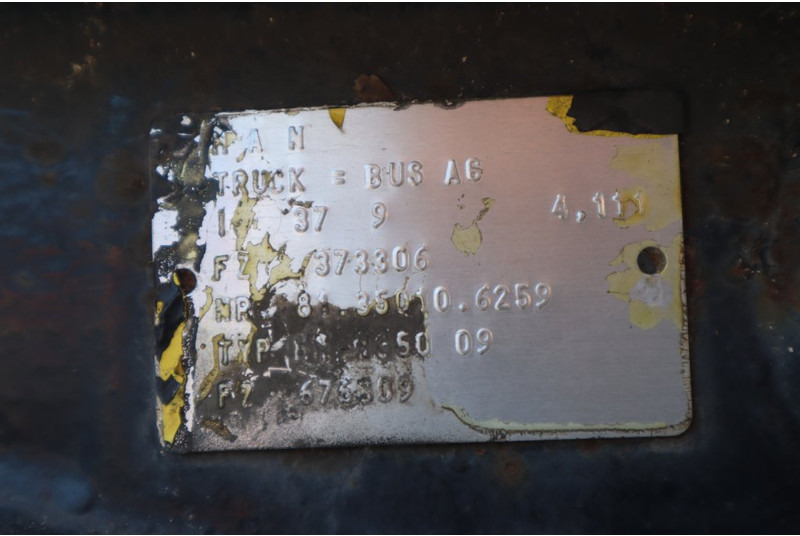 MAN HY-1350-09 37/9 - المحور الخلفي - شاحنة: صور 4 MAN HY-1350-09 37/9 - المحور الخلفي - شاحنة: صور 4