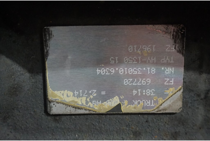 MAN HY-1350-15 38/14 - المحور الخلفي - شاحنة: صور 4 MAN HY-1350-15 38/14 - المحور الخلفي - شاحنة: صور 4