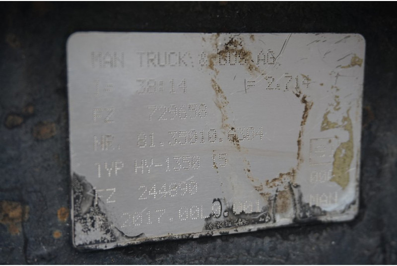 MAN HY-1350-15 38/14 - المحور الخلفي - شاحنة: صور 4 MAN HY-1350-15 38/14 - المحور الخلفي - شاحنة: صور 4