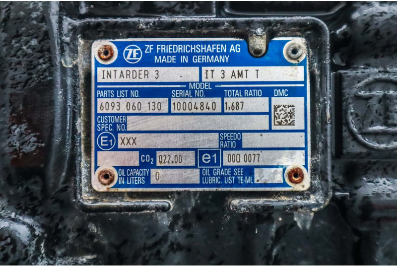ZF 12TX2621DD+INT3 81.32004-6497 - علبة التروس - شاحنة: صور 5 ZF 12TX2621DD+INT3 81.32004-6497 - علبة التروس - شاحنة: صور 5