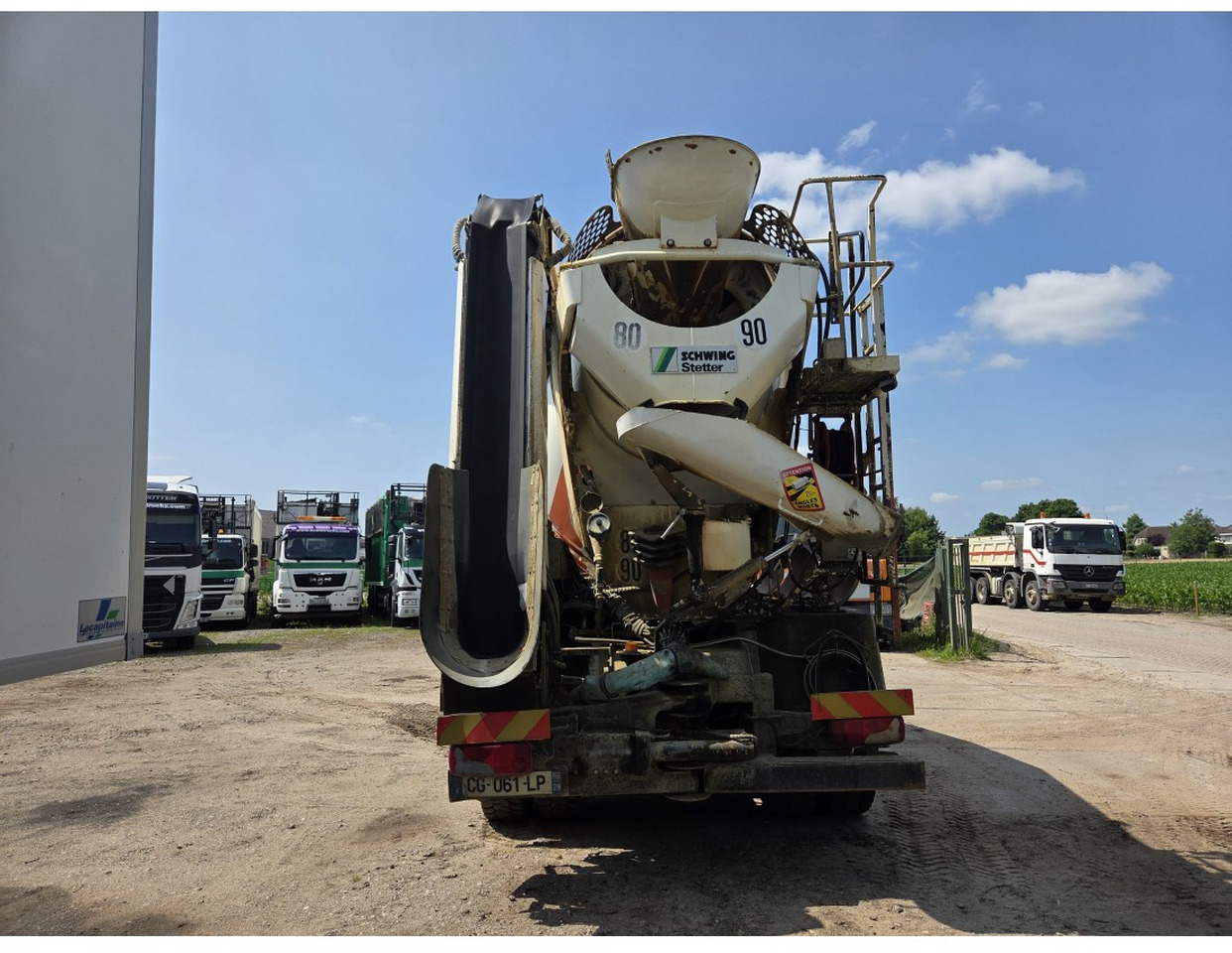MAN TGS 35.400 8X4 Concrete Mixer Stetter Steelsuspension - شاحنة خلاطة خرسانة: صور 3 MAN TGS 35.400 8X4 Concrete Mixer Stetter Steelsuspension - شاحنة خلاطة خرسانة: صور 3