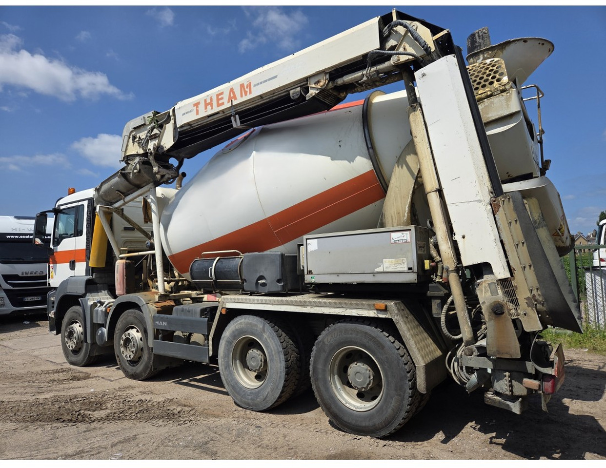 MAN TGS 35.400 8X4 Concrete Mixer Stetter Steelsuspension - شاحنة خلاطة خرسانة: صور 2 MAN TGS 35.400 8X4 Concrete Mixer Stetter Steelsuspension - شاحنة خلاطة خرسانة: صور 2