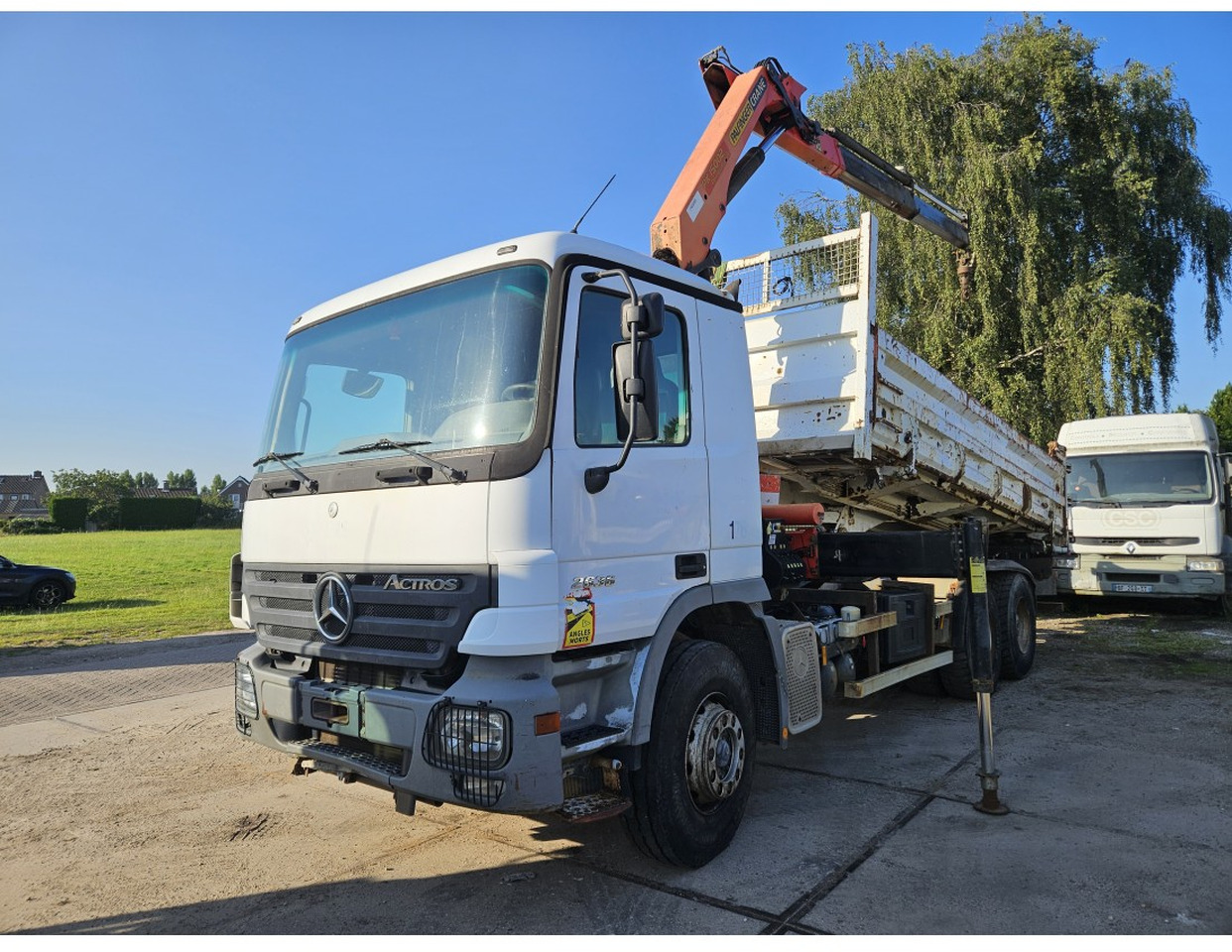 MERCEDESACTROS 2636 6X4 TIPPER CRANE 15002 EPS - قلابات, شاحنة كرين: صور 1 MERCEDESACTROS 2636 6X4 TIPPER CRANE 15002 EPS - قلابات, شاحنة كرين: صور 1