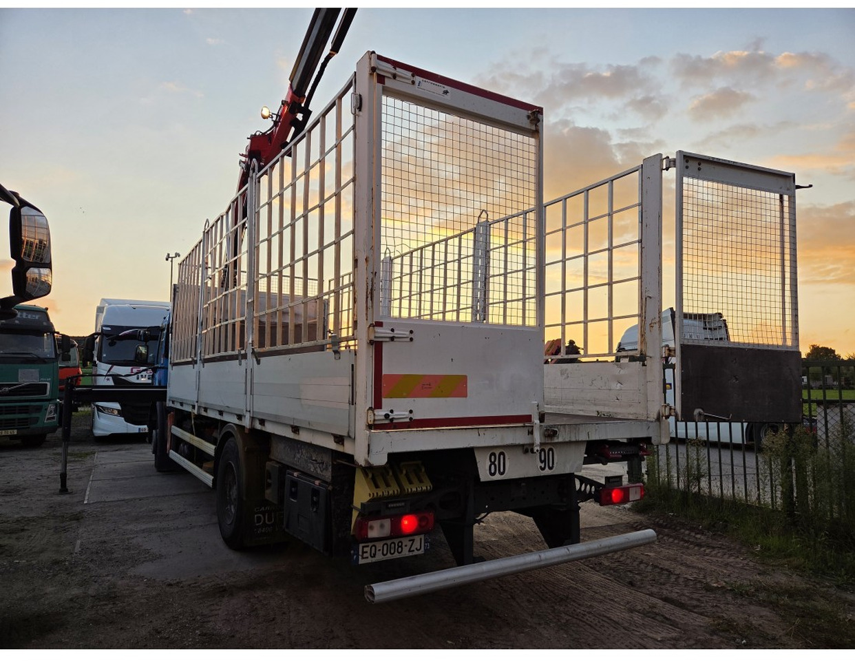 Renault C 280 4X2 Palfinger PK12002 EH Kran Crane Remote Control Automat flatbed truck - شاحنات مسطحة, شاحنة كرين: صور 2 Renault C 280 4X2 Palfinger PK12002 EH Kran Crane Remote Control Automat flatbed truck - شاحنات مسطحة, شاحنة كرين: صور 2