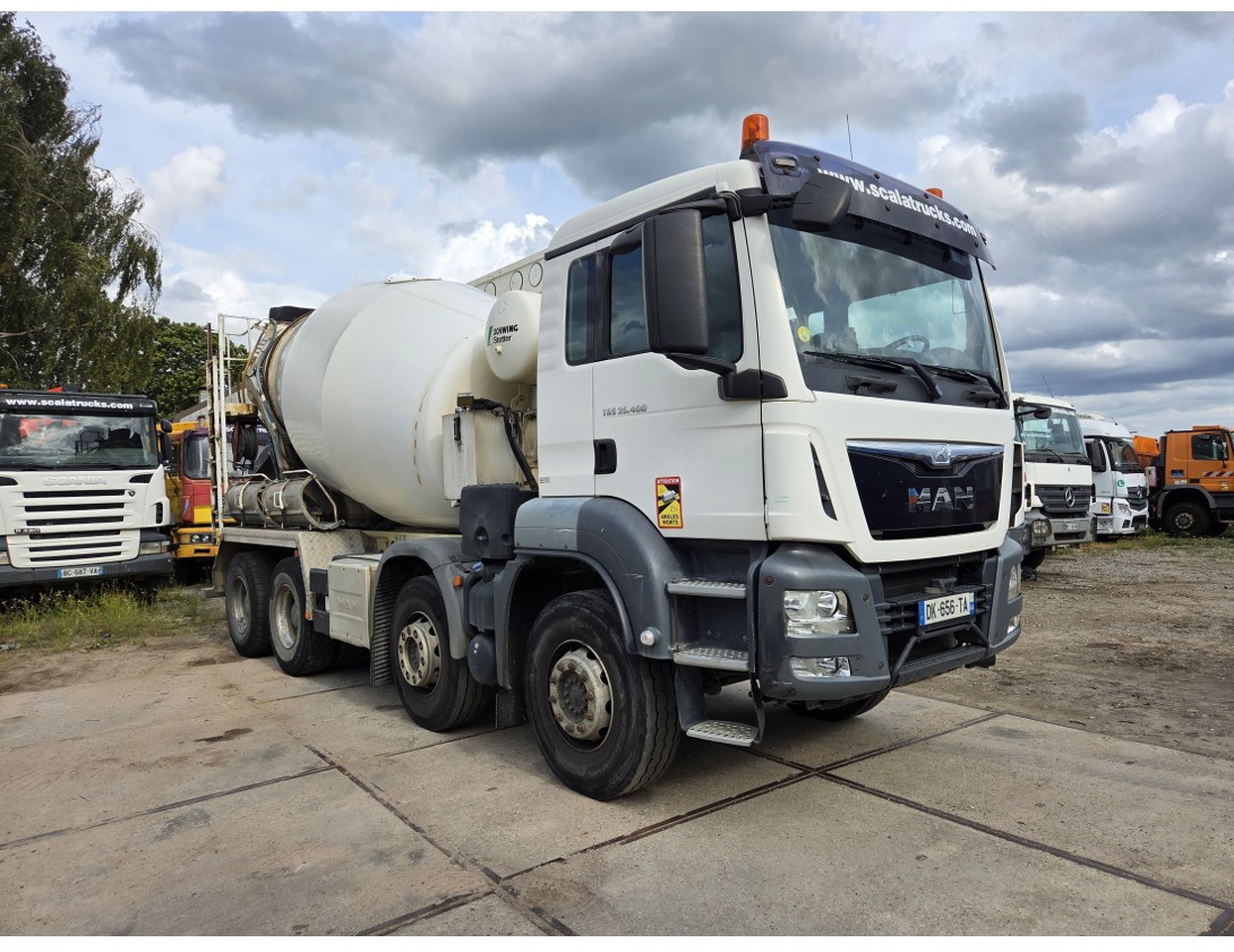 TGS 35.400 8X4 Concrete Mixer Stetter Euro 6 Steelsuspension - شاحنة خلاطة خرسانة: صور 5 TGS 35.400 8X4 Concrete Mixer Stetter Euro 6 Steelsuspension - شاحنة خلاطة خرسانة: صور 5