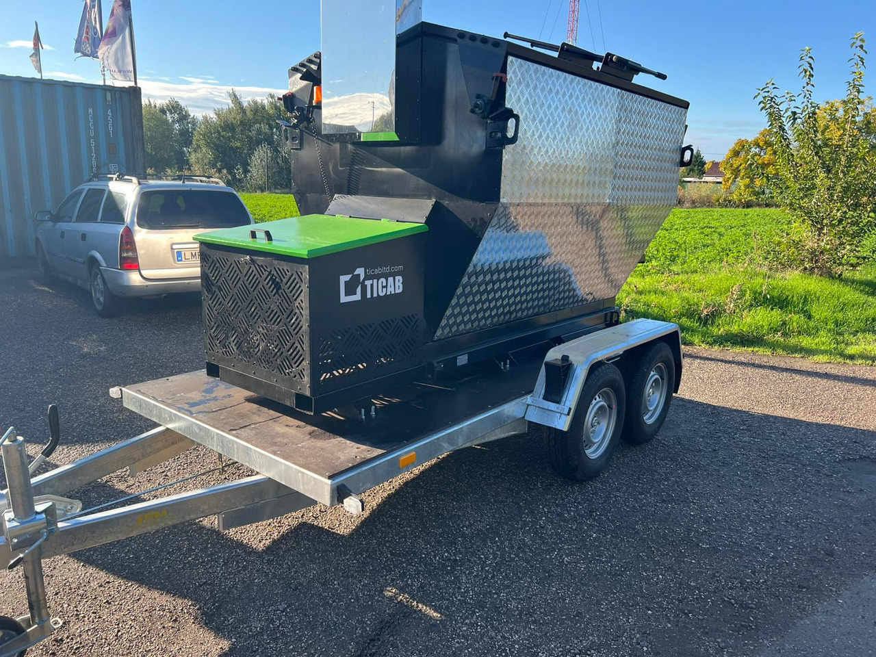 TICAB Asphalt Hot Box from the Manufacturer for 2,8 t, termiskais bunkurs asfaltam HB-2 - آلة أسفلت: صور 4 TICAB Asphalt Hot Box from the Manufacturer for 2,8 t, termiskais bunkurs asfaltam HB-2 - آلة أسفلت: صور 4