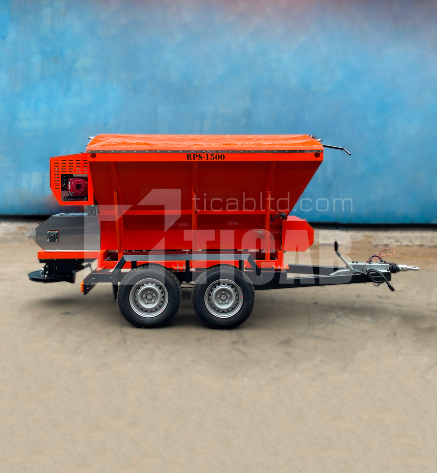 TICAB New Salt and Sand Spreader, Hopper spreader,Manufacturer, 1,5m³ - الحزام نصف مقطورة: صور 3 TICAB New Salt and Sand Spreader, Hopper spreader,Manufacturer, 1,5m³ - الحزام نصف مقطورة: صور 3