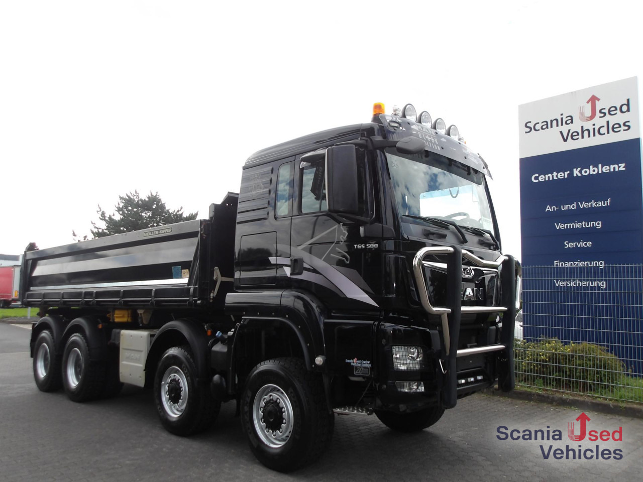 قلابات MAN TGS 32.500 - 8x8 - MEILLER DSK - ALLRAD - BIG AXLE: صور 1