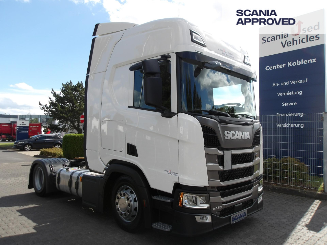 شاحنة جرار SCANIA R 450 EB - MEGA - ADR AT - HIGHLINE - 2x TANKs -: صور 1
