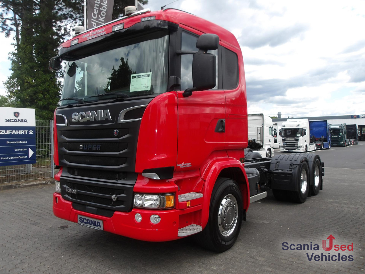 SCANIA R 580 - 6x4 - V8 - ALCOA - - شاحنة قطع الأشجار: صور 1 SCANIA R 580 - 6x4 - V8 - ALCOA - - شاحنة قطع الأشجار: صور 1
