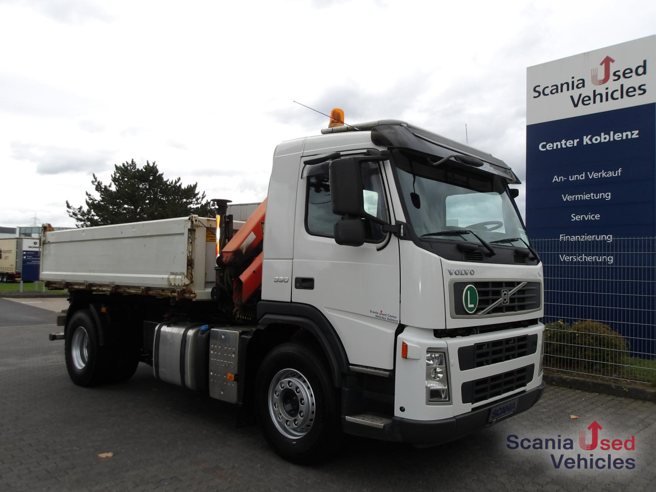 VOLVO FM 330 - PALFINGER PK 11001K - KEMPF DSK - قلابات: صور 1 VOLVO FM 330 - PALFINGER PK 11001K - KEMPF DSK - قلابات: صور 1