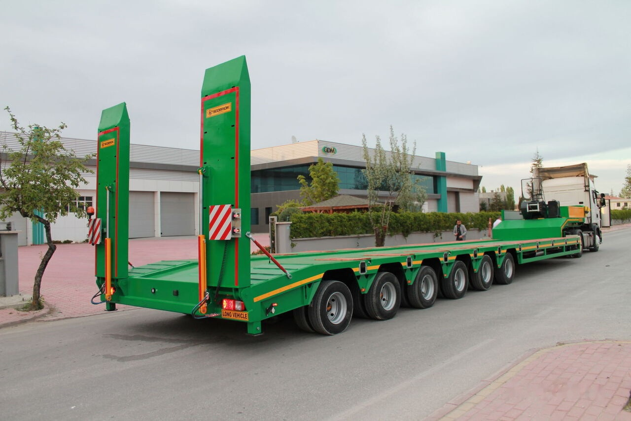 Scorpion Trailer 2023 NEW 6 AXLE (MANUFACTURER COMPANY) - عربة مسطحة منخفضة نصف مقطورة: صور 1 Scorpion Trailer 2023 NEW 6 AXLE (MANUFACTURER COMPANY) - عربة مسطحة منخفضة نصف مقطورة: صور 1