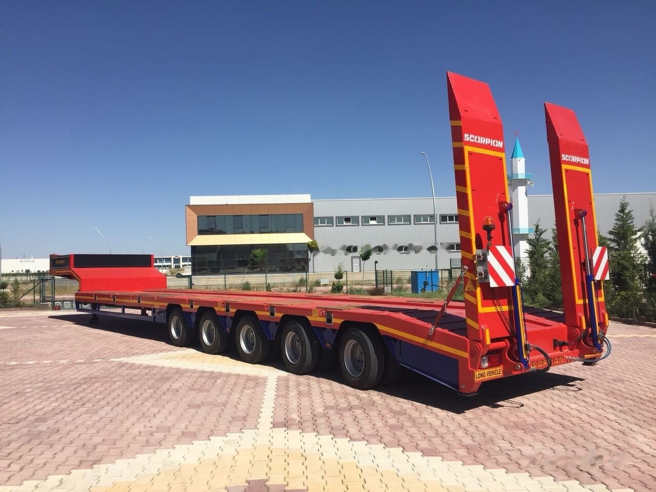 Scorpion Trailer 2024 NEW 5 AXLE (MANUFACTURER COMPANY) - عربة مسطحة منخفضة نصف مقطورة: صور 5 Scorpion Trailer 2024 NEW 5 AXLE (MANUFACTURER COMPANY) - عربة مسطحة منخفضة نصف مقطورة: صور 5