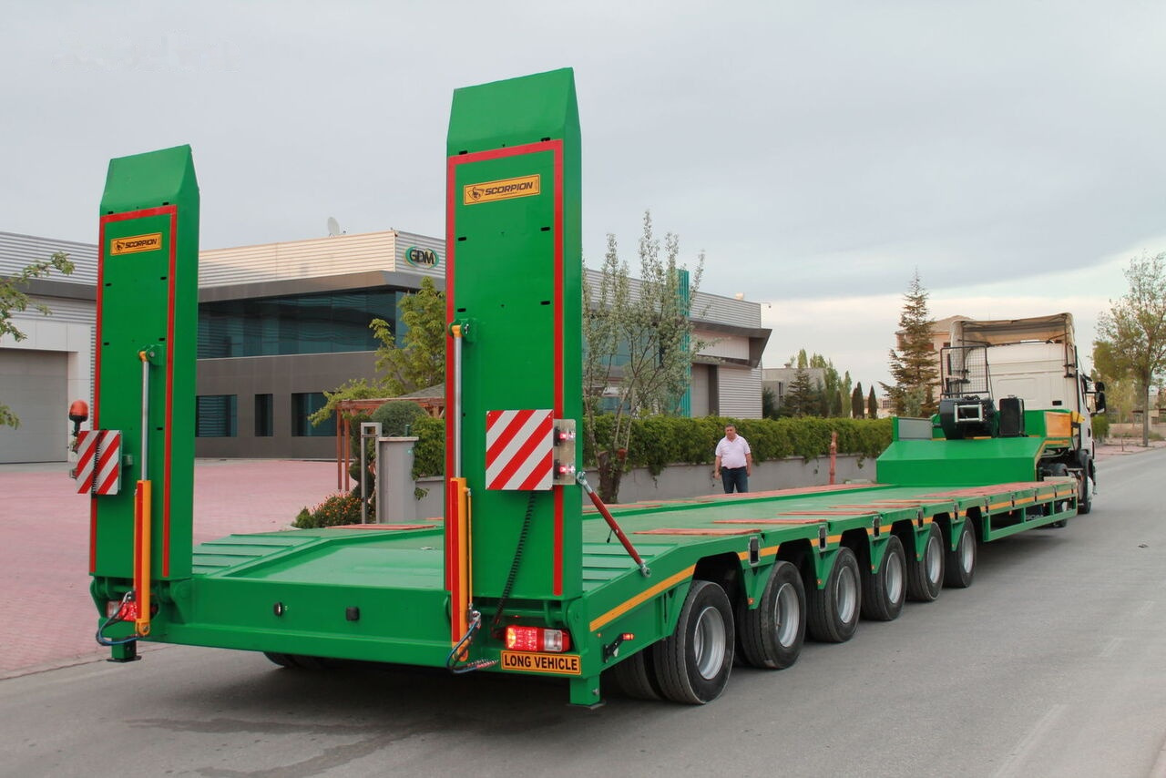 Scorpion Trailer 2025 NEW 6 AXLE (MANUFACTURER COMPANY) - عربة مسطحة منخفضة نصف مقطورة: صور 3 Scorpion Trailer 2025 NEW 6 AXLE (MANUFACTURER COMPANY) - عربة مسطحة منخفضة نصف مقطورة: صور 3