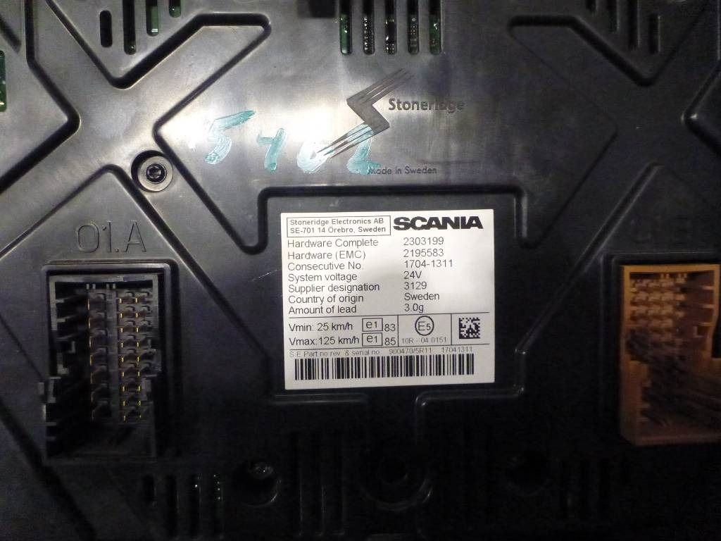 Scania R580 Mätarhus, 2627466  - النظام الكهربائي - شاحنة: صور 2 Scania R580 Mätarhus, 2627466  - النظام الكهربائي - شاحنة: صور 2